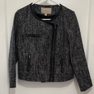 Banana Republic Tweed Jacket Blazer Size 4 Like New